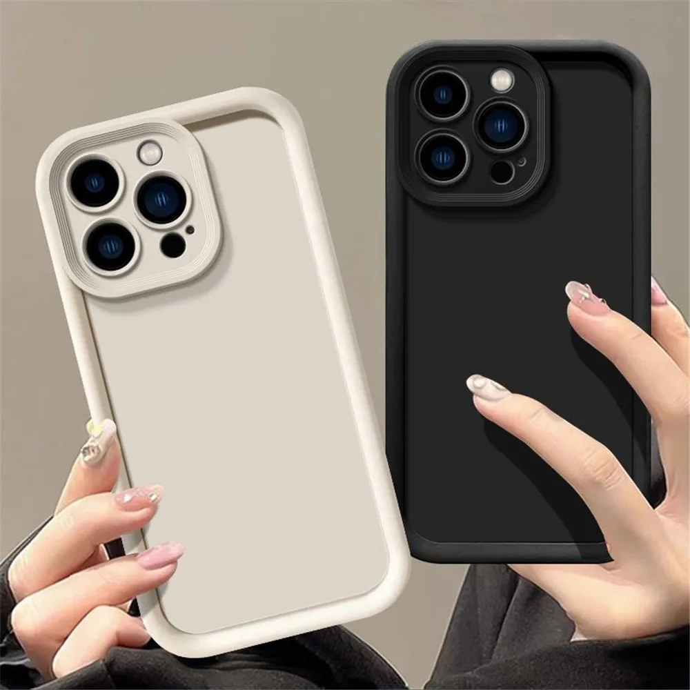 Matte Camera Protection Phone Case For Xiaomi Redmi 13 13C 12C 12 10C 10A 10 9A 9C 9 A1 A2 A3 Soft Silicon Cover Redmi 13 C Case 2
