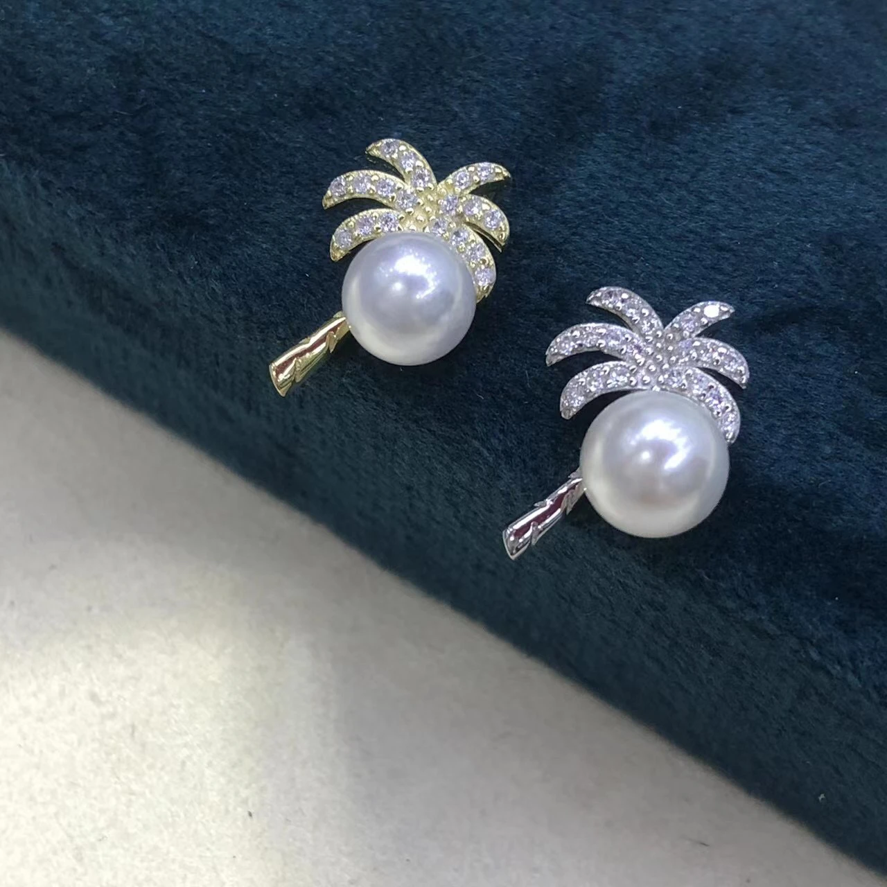 Splendidi Supporti Di Base Per Ciondolo In Argento Sterling 925 Parti Di Risultati Per Oyster Edison Pearl Coral Jade Beads Stones Crystal