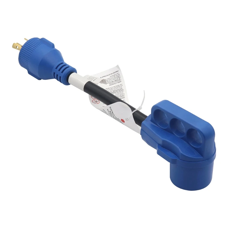 

RV Modification Tool 30 to 50A Power Cord Detachable Plug with Grip Handle 10AWG Drop Shipping