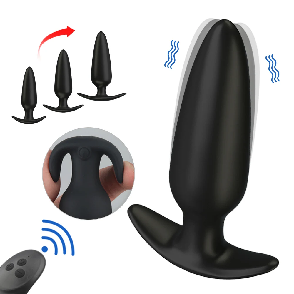 Prostatastimulator Mit Fernbedienung Und Analplug Für Männer_voghion.com
