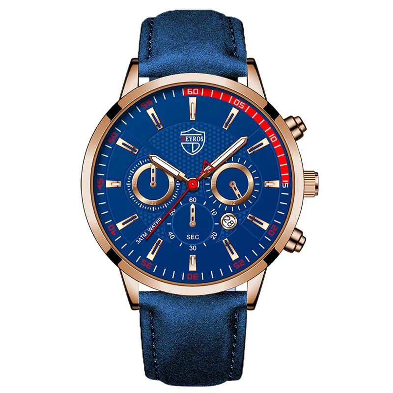 2022 Luxury Fashion Mens Sports Watches for Men Business Stainless Steel Quartz Watch Man Casual Luminous Clock reloj hombre 