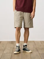 SIMWOOD 2024 Summer New Oversize 390gsm Fabric Jogger Shorts Casual Drawstring Elastic Waist Workout Running Shorts 2