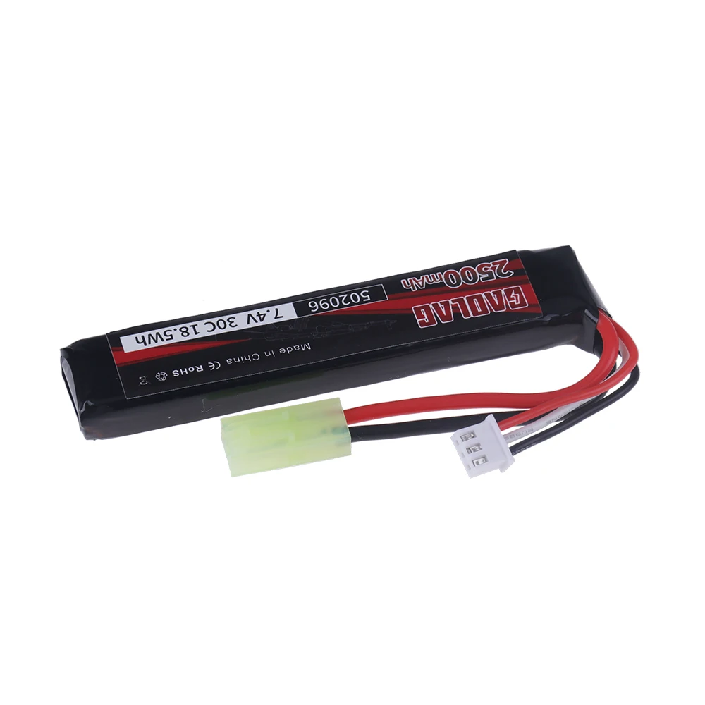 7.4v Airsoft LiPO Batteries (2200Ah 30C Ini) : Aazon.co.uk