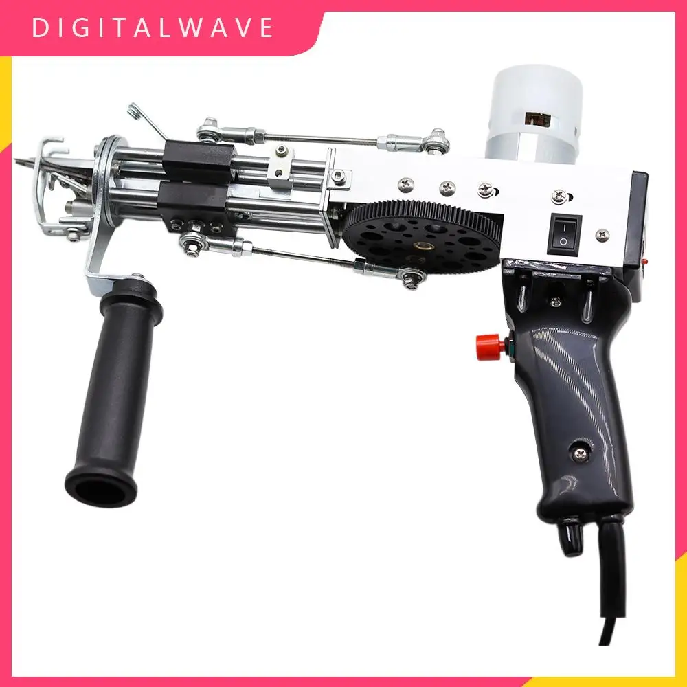 

110-220V Electric Carpet Weaving Machine Carpet Tufting Gun Rug Making Tools 7-21mm Cut/Loop Hand-Held Embroidery Machine