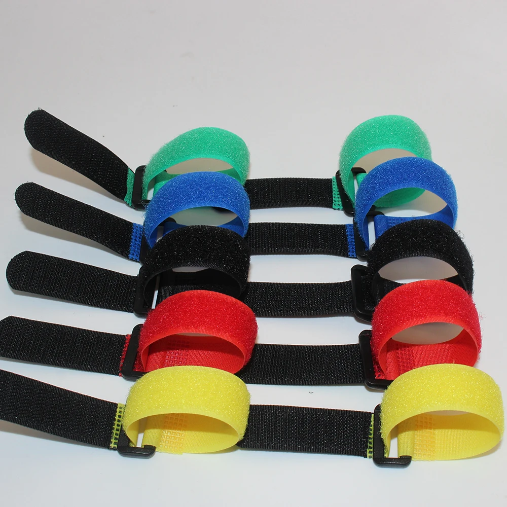 Bicycle Handlebar Strap Holder Cycling Flashlight Tie Rope Bandages Nylon Sticky Tie Fixed Items Bike Strap Universal 5pcs/lot bicycle handlebar strap