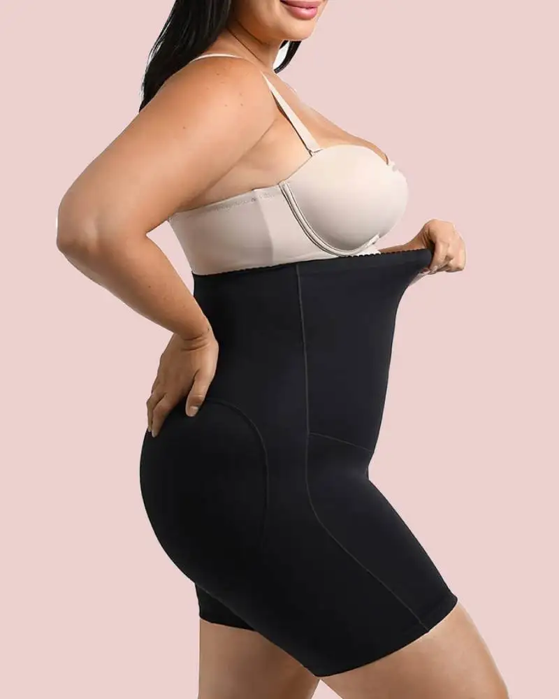 Fajas Colombianas High Waist Butt Lifter Short Slimming Body Shaper Abdominal Control Butt Lifter Seamless Shapewear