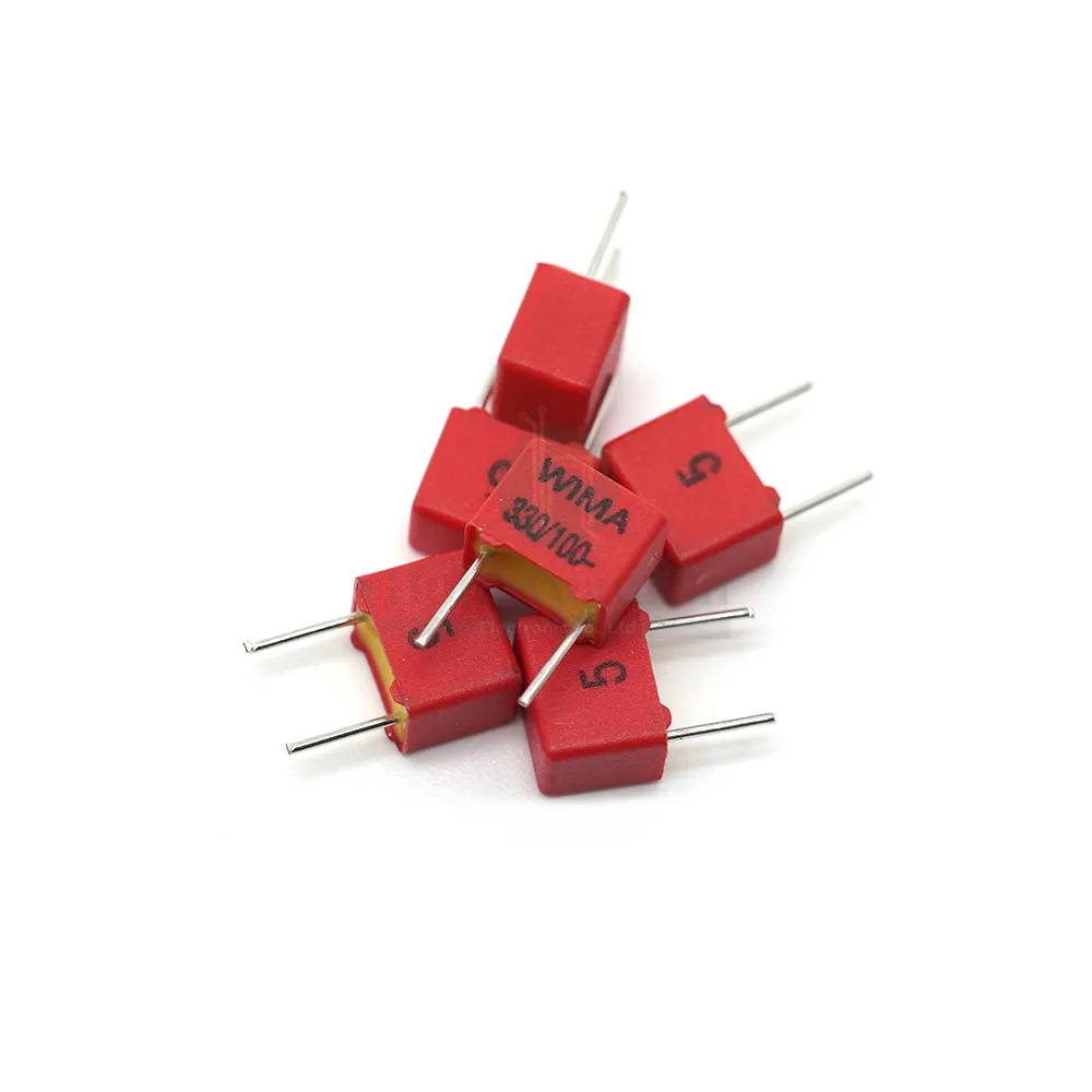 

10PCS/Capacitor WIMA 100V 331 0.00033UF 100V 330PF FKP2 Pin Distance 5mm
