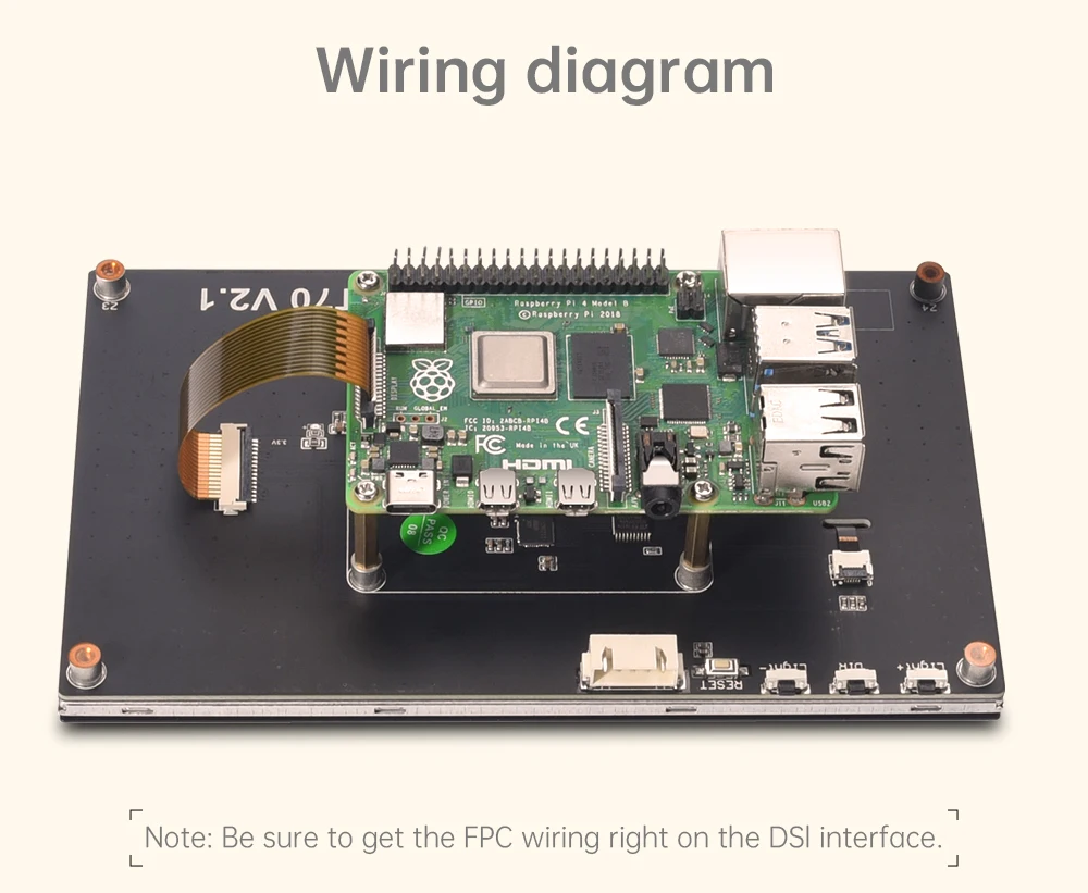 Raspberry Pi 4, 3, Peças de Impressora