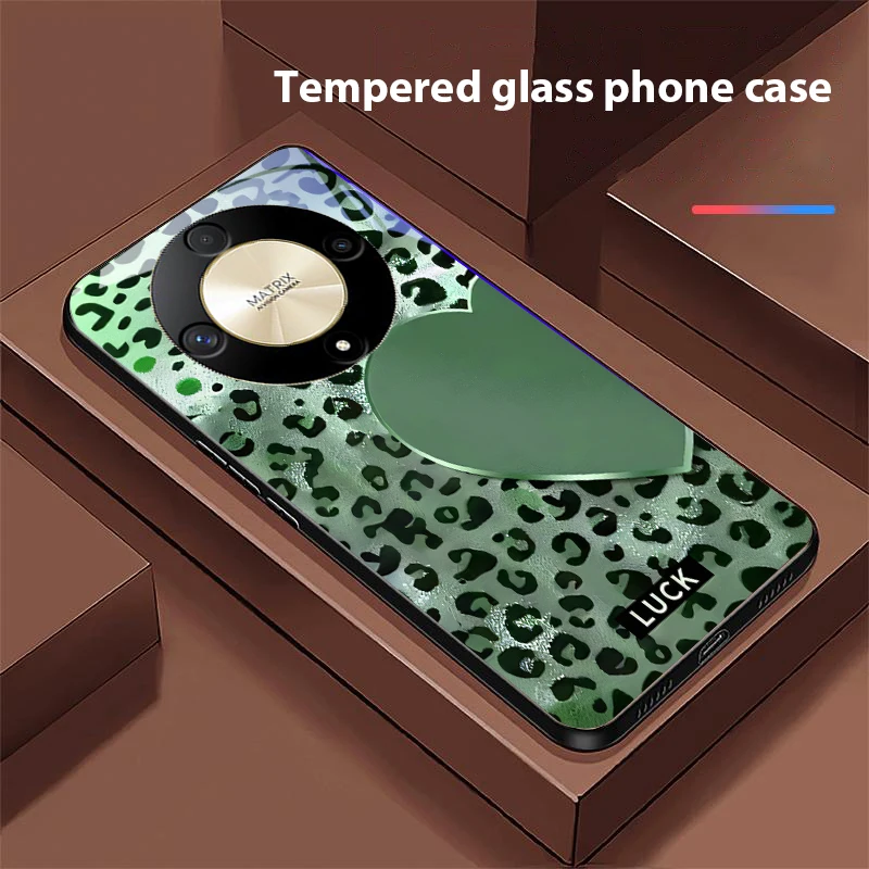 Speckled Love Tempered Glass Phone Case