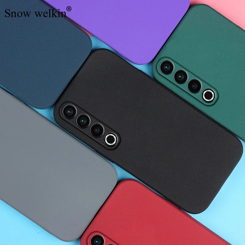 Sand Matte Soft Silicon Shockproof Phone Case
