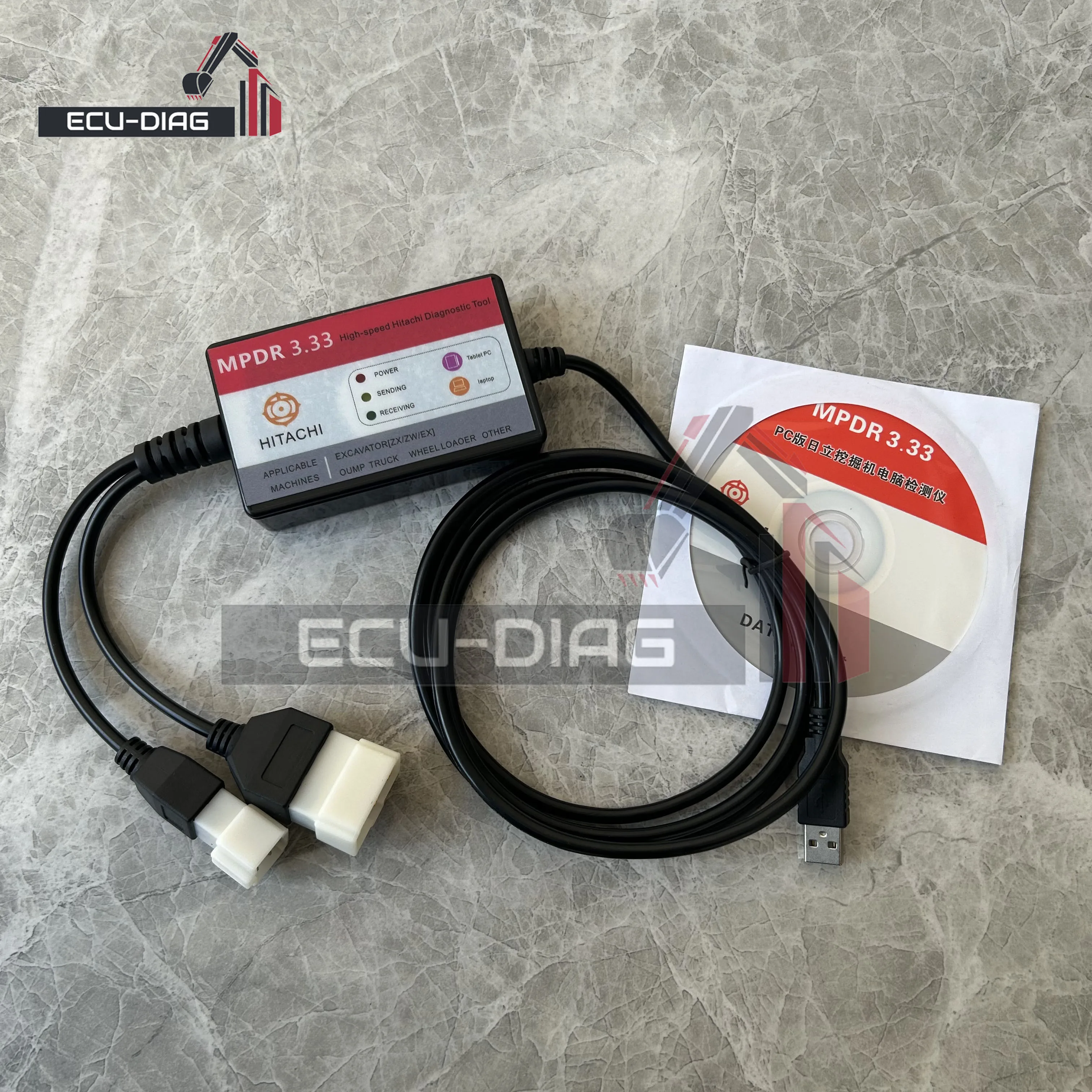 yuu専用 MPDR 3.33 Diagnostic Scanner For Hitachi with MPDR Software 3.33