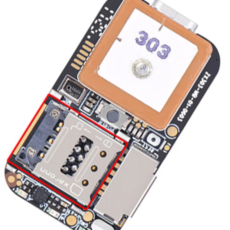 Super Mini Size GPS Tracker GSM AGPS Wifi LBS Locator Free Web APP Tracking Voice Recorder ZX303 PCBA Inside 87HE smart tracker