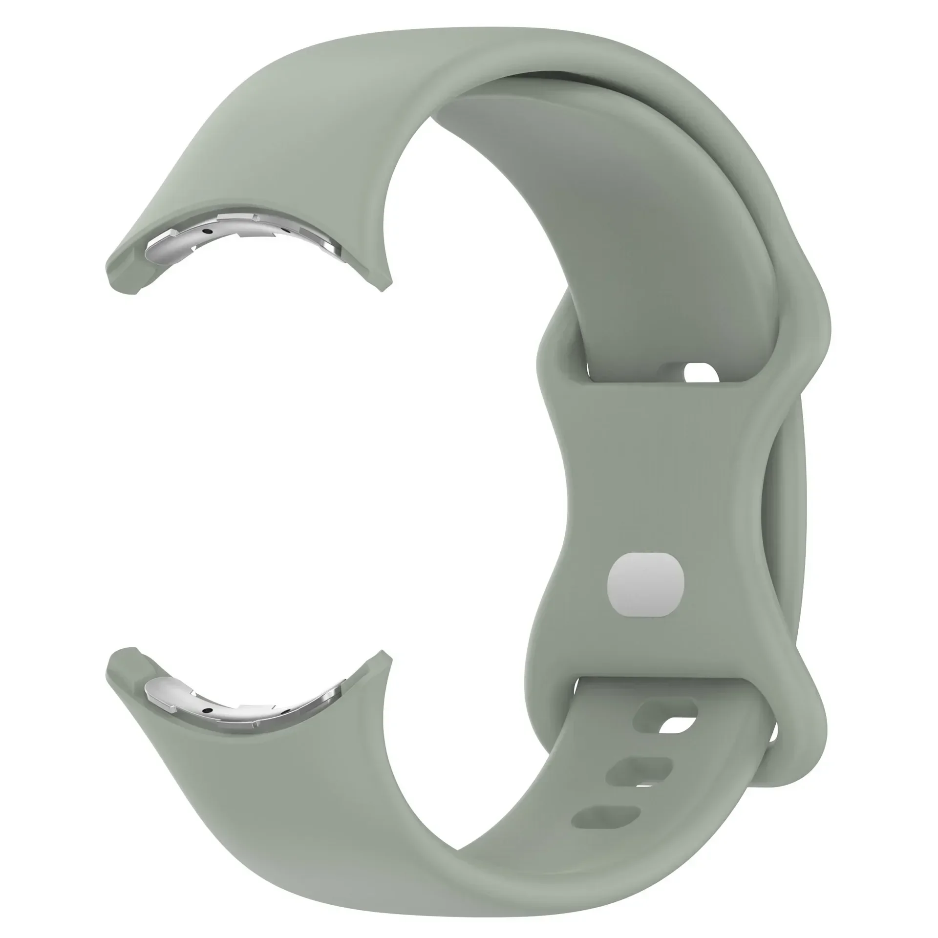 Premium Silicone Watch Band with Metal Buckle - Universal Fit