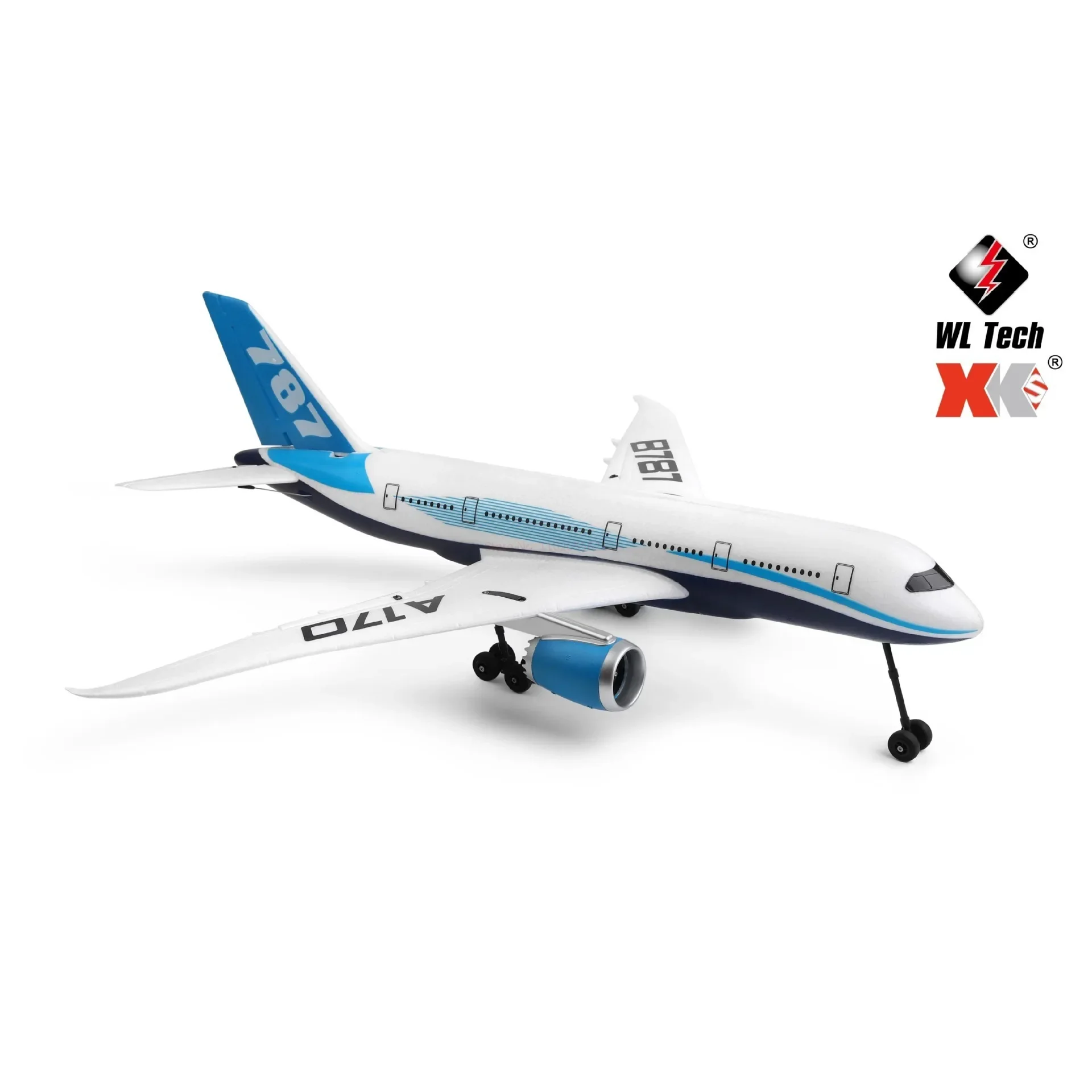 WLtoys XK A170 RC Airplane 660mm Wingspan 2.4G 4CH Remote Control Airplane 3D/6G Brushless Motor EPO Material Drone Boys Toys 5