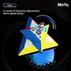 CubeZone-MOYU RS Pyraminx Magnetic Magic Speed Cube Moyu RS M Maglev Professional Fidget Toys RS M Pyramid Cube Cubo Magico Puzz 5