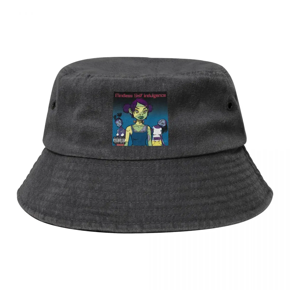 

Mindless Self Indulgence Cowboy Denim Fisherman Hat With Printing