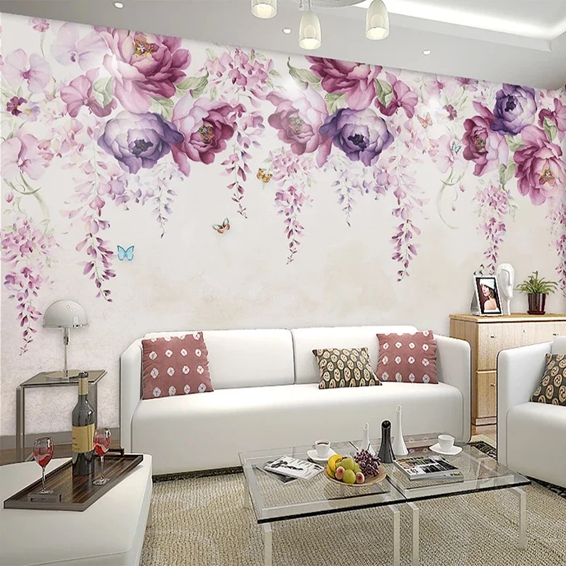 thumbnail image 2 of AEFER Bathroom Pink Rose Flower Wall Art Decor, White Blooming Floral Canvas Pictures Bathroom Abstract Flower Art Print Bedroom Modern Painting Artwo 2 of 10