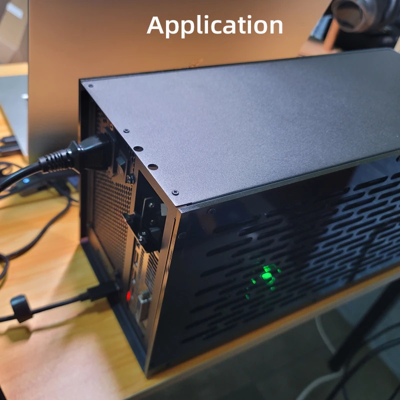 Compatível com Raio Gpu Dock para Laptop Notebook Placa Gráfica Fonte de Alimentação Atx Sfx Flex 1u Th3p4g3 Th3p4g3 - Imagem 3