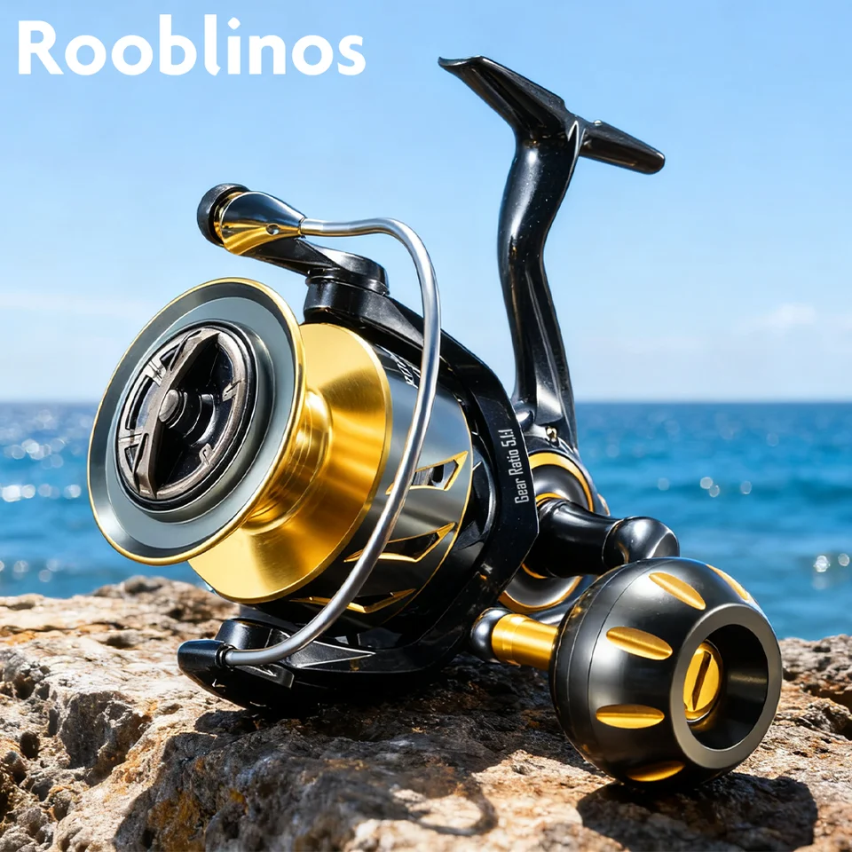 Rooblinos SW スピニングリール超軽量カーボンファイバーサーフリール