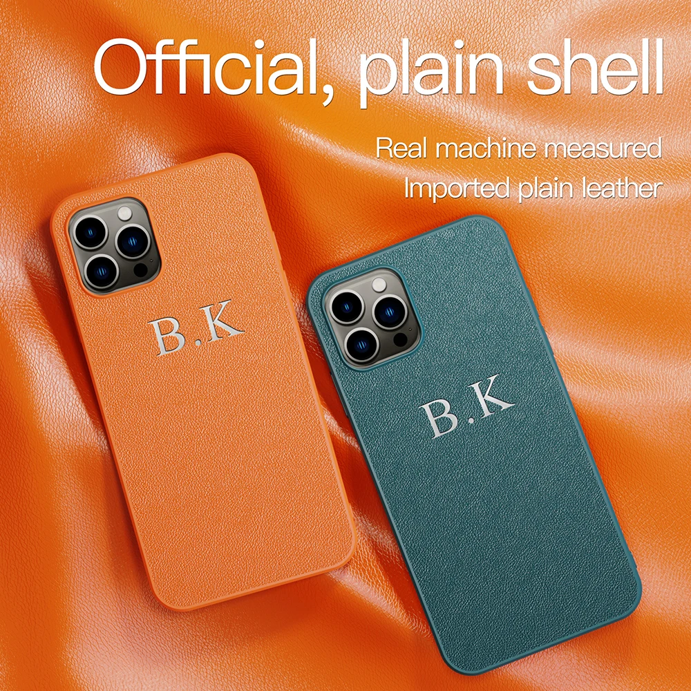 Funda personalizada con letras iniciales para iPhone iPhone 11 12 13 14 Pro  Max 14 Plus funda con escritura a mano con nombre personalizado 13 12 11  Pro Max - AliExpress