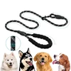 Pet Adjustable towing ropes large middlesmall dogs outdoors Pet Supplies 3m pet Reflective Nylon tow rope non slip foam handle 4