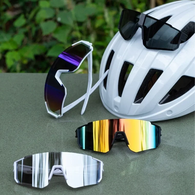 Oversized UV Protection Outdoor Sports Sunglasses