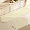 Non-slip Kitchen Carpet, PVC Foot Mat, Long Strip Floor Mats, Water-Absorbent, Quick Drying Area Rug, Soft Diatom Mud 3