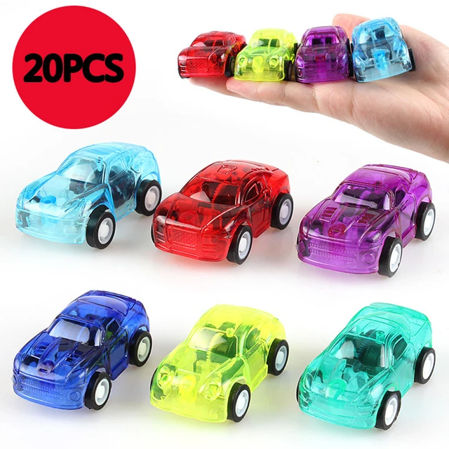 Coche de juguete con dibujos de animales para niños, fiesta de cumpleaños  de regalo de juguete, regalo de invitados, relleno de Piñata, 15 piezas -  AliExpress