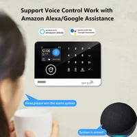 Tuya Smart WiFi GSM Home Security Alarm System - Touch Keyboard RFID APP Control Wireless Anti-Theft with Volume Adjustable 2