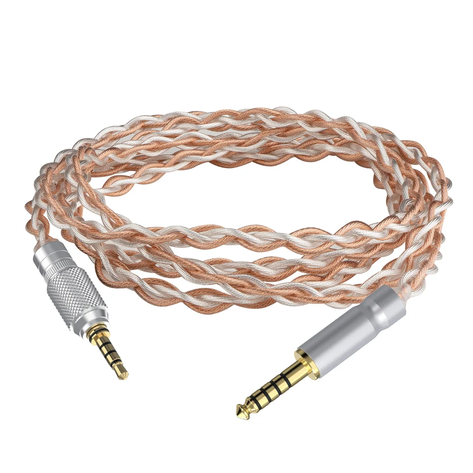 Geekria 銀メッキ アップグレード 4.4mm から 3.5mm オーディオ