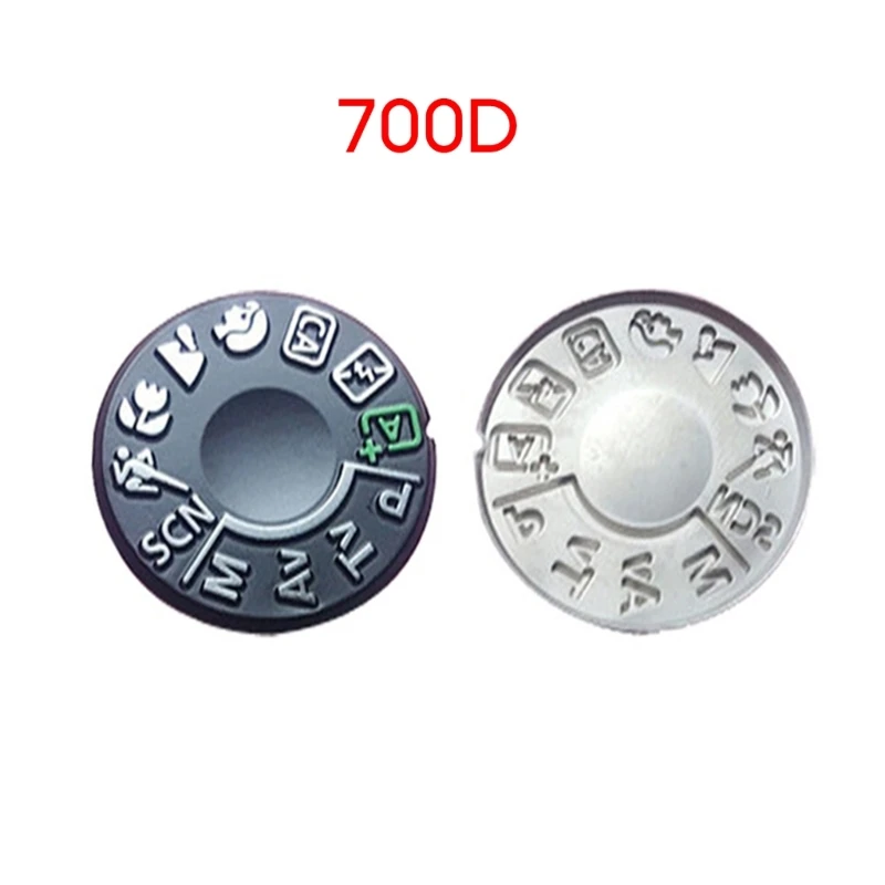 Top Cover Function Model Dial Button Label For 5D3 6D 6D2 5D4 70D 600D 60D 7D 5D2 700D Camera Dial Pad Turntable-Tag camera repair parts,camera mode dial button rubber ring