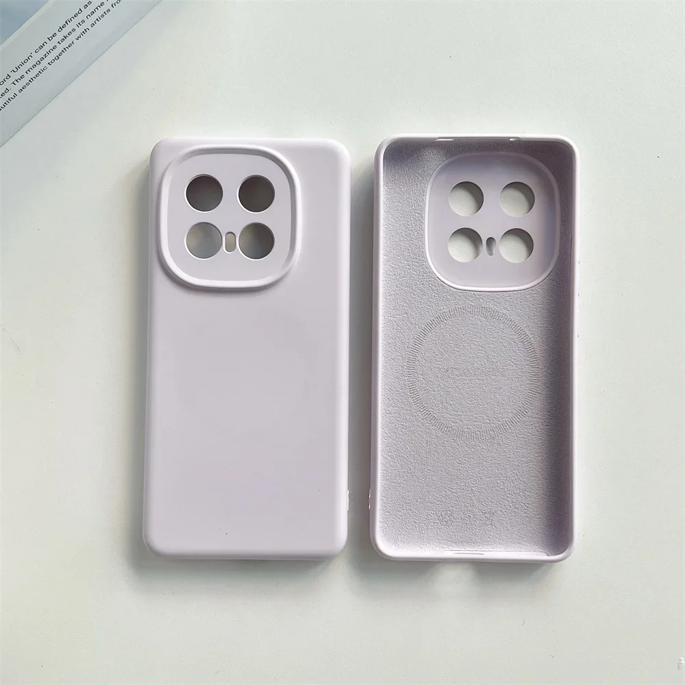 Magnetic Soft Pink Silicone Magsafe Case - Cute & Durable Protection