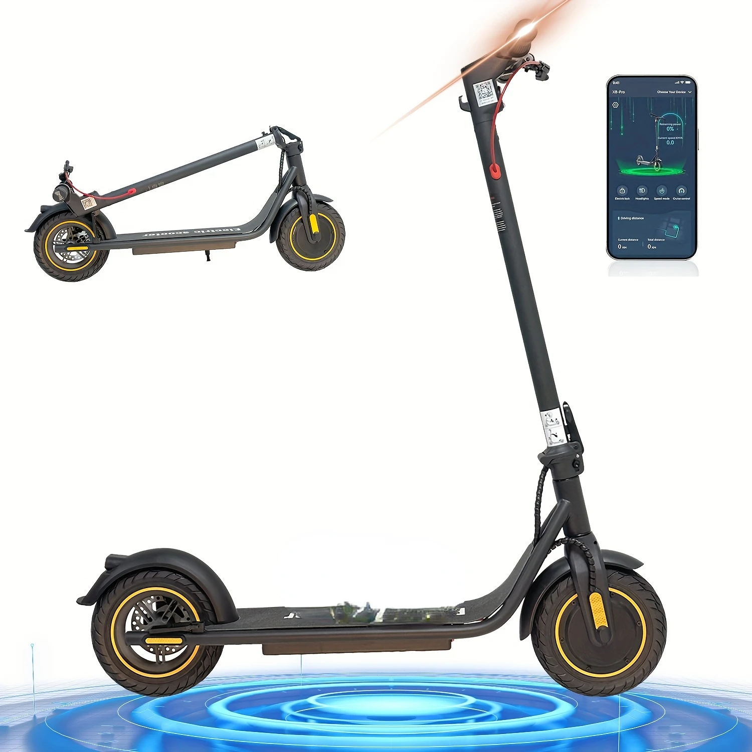 

Scooter For Young Adults, 21 Miles Range & 19 MPH, 500W Motor, 10 Surron accessories Lcd display electric bike Bbs Electric scoo