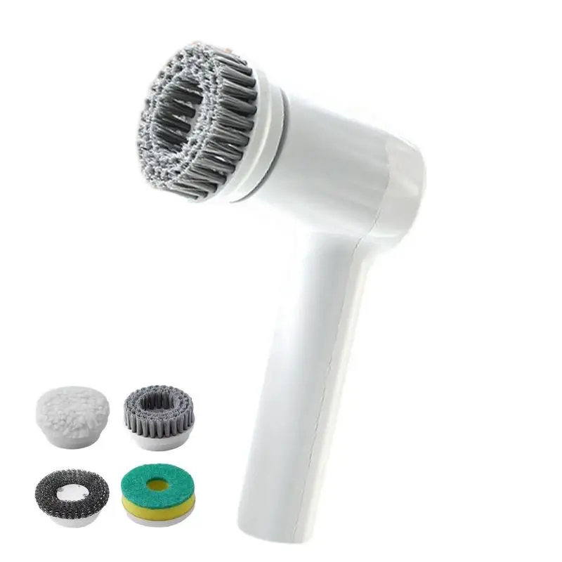 

Электрическая щетка для очистки автомобиля, домашняя вращающаяся машина для очистки, многофункциональная щетка для очистки, удобная ручка