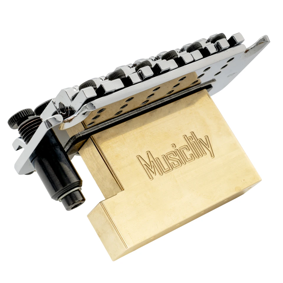 Musiclily Ultra Full Solid Brass L Shaped Tremolo Block for Electric Guitar  Floyd Rose Locking Tremolo Bridge - AliExpress 18