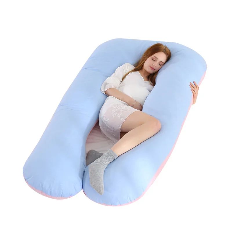 U-shaped Maternity Pillow Waist Support Pillow Core Side Sleeping Pregnant Can Be Disassembled