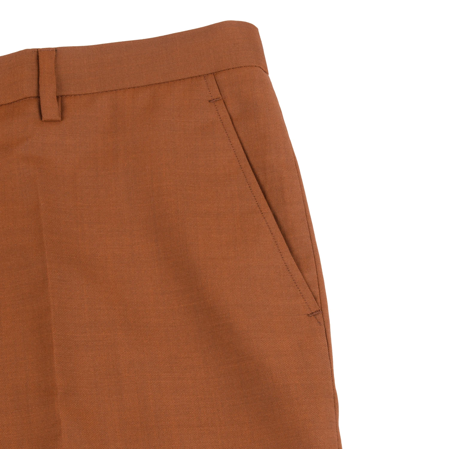 Summer Business Casual  Copper Brown Trousers Tailored Men Dress Pants For Men Brown Pants Men Custom Made Trousers For Men 2022