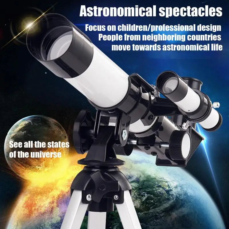Telescopes For Adults Astronomy Telescopio Profesional With 400mm Focal  Length Refractor Telescope For Astronomers To Explore - AliExpress