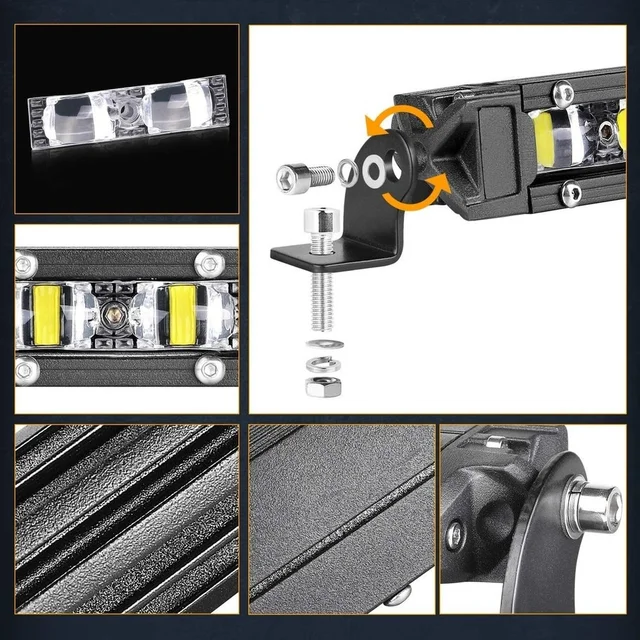 أضواء LED  الطرق الوعرة  الضباب ضوء الملحقات 4x4