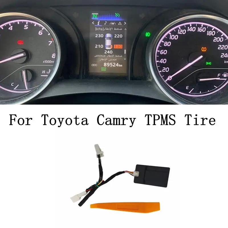 TPMSTireDigitalLCDDisplayAutoSecurityAlarmTyrePressureMonitor