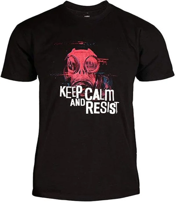 Ubi Workshop Watch Dogs Legion Keep Calm And Resist T Shirt Nera A Maniche Lunghe O Corte