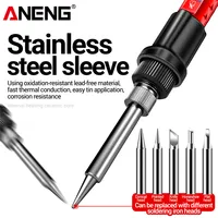 ANENG SL106 fer à souder électrique 110 V/220 V température réglable soudure prise US/EU outil de soudage professionnel 2