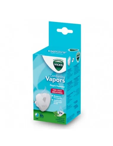 Diffusore Elettrico Vicks: Oli Essenziali Al Mentolo
