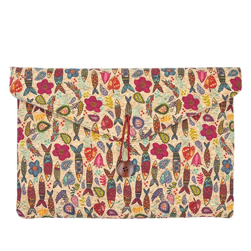 Eco-Friendly Cork Cloth Laptop and Tablet Sleeve