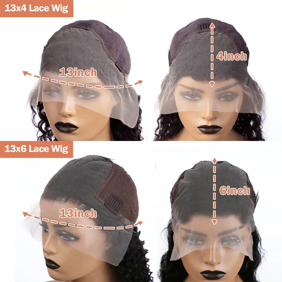250 300 Density 13x4 13x6 Bone Straight HD Transparent Lace Front Human Hair Wig 30 40 Inch Pre Plucked Lace Frontal Wigs 6