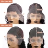 250 300 Density 13x4 13x6 Bone Straight HD Transparent Lace Front Human Hair Wig 30 40 Inch Pre Plucked Lace Frontal Wigs 6
