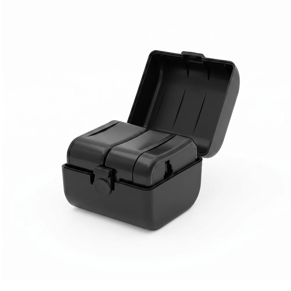 Universal Multi-Standard Travel Adapter with Storage Box