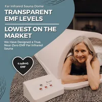 Far Infrared Sauna Dome | Zero EMFs, ELFs & VOCs | 10 Minute Preheat, 1200W, Portable Dry Sauna Home Sauna 2