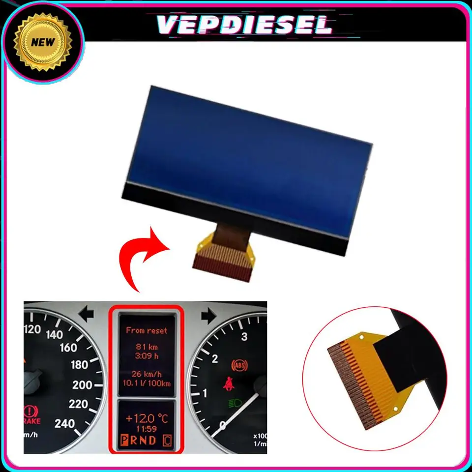 LCD Premium Display Tacho Kombiinstrument Mercedes A-Klasse W169