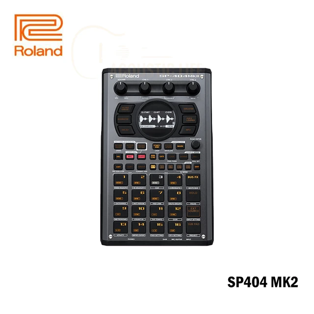 Roland SP-404 MKII Creative Sampler and Effector with 16GB Internal Storage  and 160 Samples Per Project Black SP 404 MkII